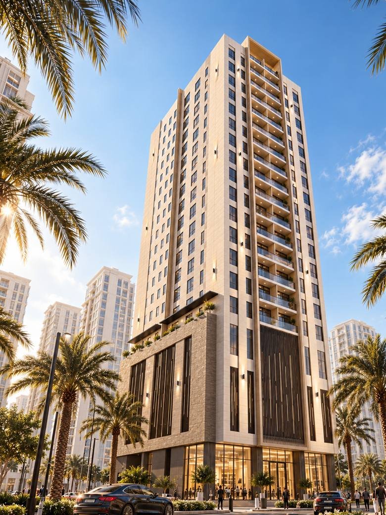 Artist's impression of an Al Barakah tower